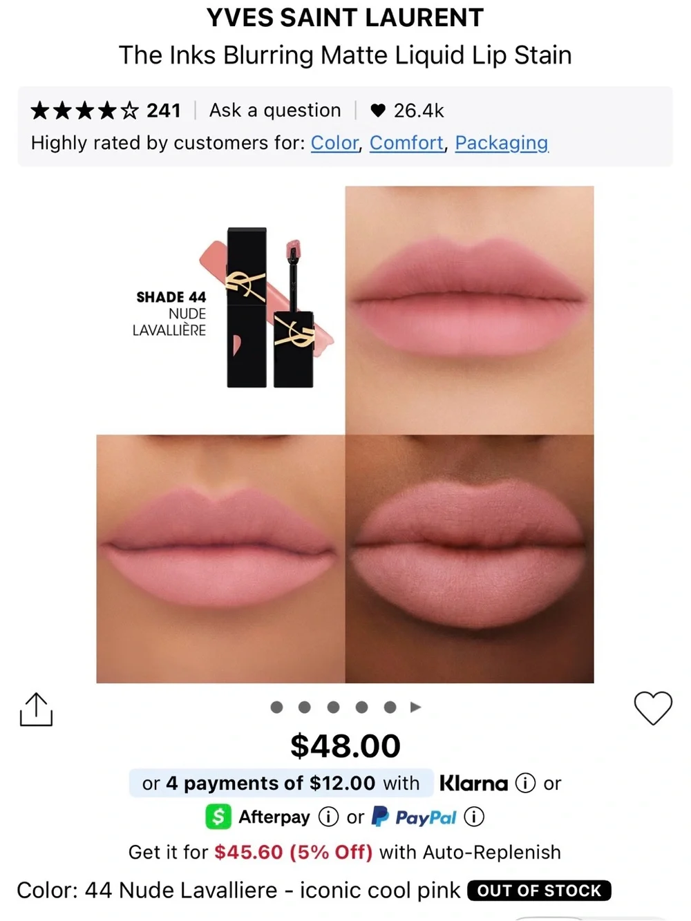 Yves Saint Laurent brand new